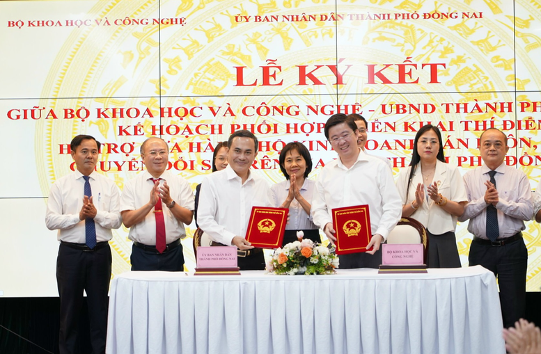 Bộ Khoa học và Công nghệ triển khai thí điểm hỗ trợ hộ kinh doanh chuyển đổi số tại TP Đồng Nai